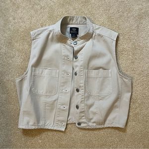 Khaki Vest Dockers